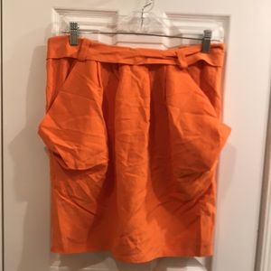 ⚡️FINAL PRICE⚡️ Moschino Cheap and Chic Vintage Orange Skirt
